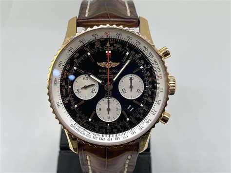 breitling rose gold und schwarz|Breitling navitimer rose gold.